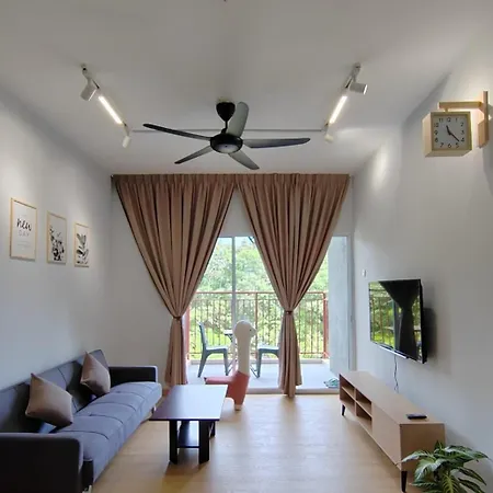 Mujistyle Brinchang Emerald Apartment Cameron 8 Guests 2 Car Park 3Bedrooms Exterior photo
